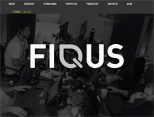 Tablet Screenshot of fiqus.com